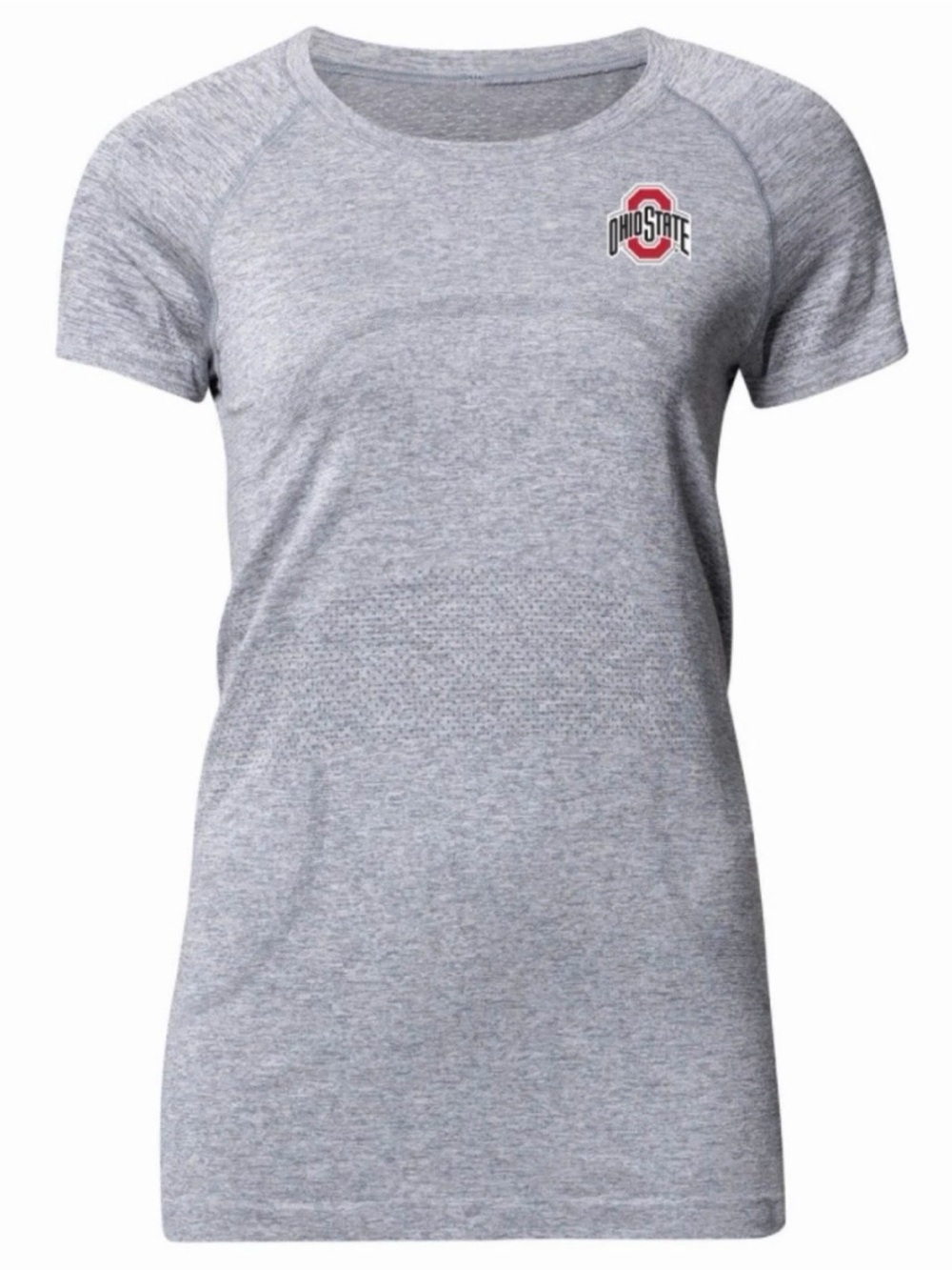 Lululemon Ohio State Buckeyes Gray Short Sleeve Swiftly Tee - Size 4